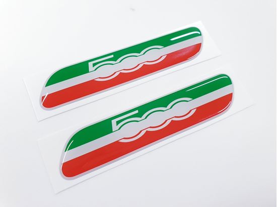 Picture of Fiat 500 Itallia Badges 100mm