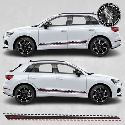 Picture of Q3 Audi Sport side Stripes