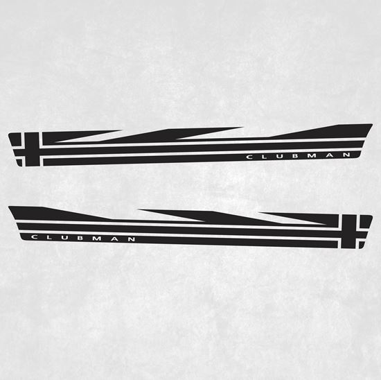 Zen Graphics - Mini Clubman F54 side Stripes