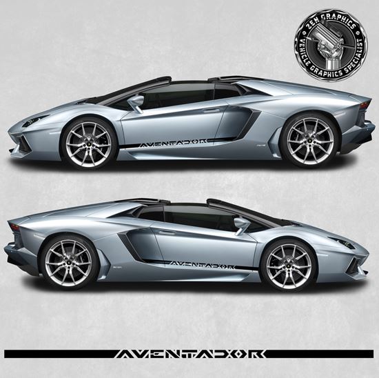 Picture of Aventador side Stripes