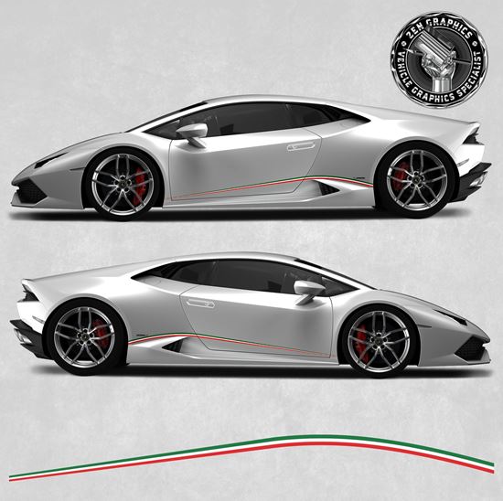 Picture of Huracan Italian side Stripes