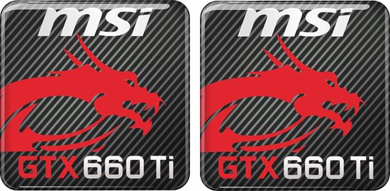 Picture of MSi GTX 660 Ti Gel Badges