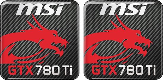 Picture of MSi GTX 780 Ti Gel Badges