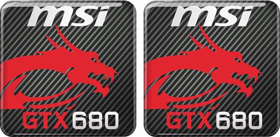 Picture of MSi GTX 680 Gel Badges