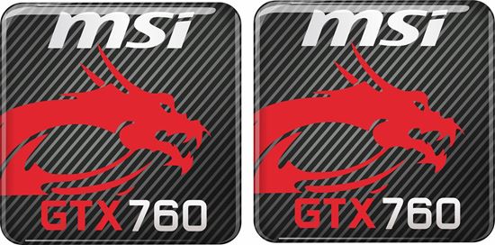 Picture of MSi GTX 760 Gel Badges