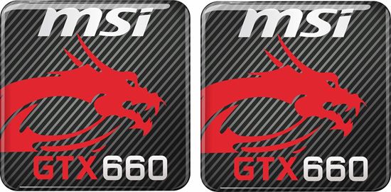 Picture of MSi GTX 660 Gel Badges