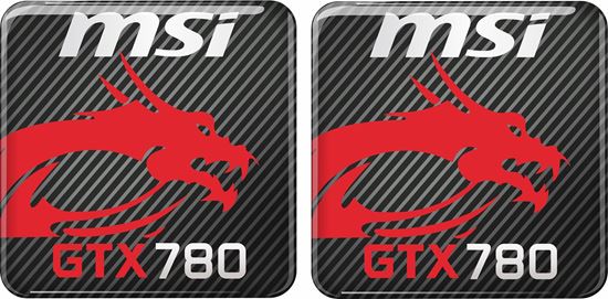 Picture of MSi GTX 780 Gel Badges