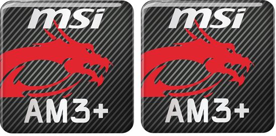 Picture of MSi AM3+ Gel Badges