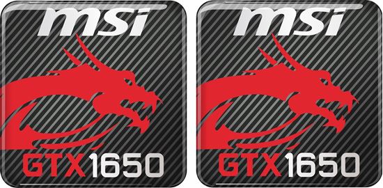 Picture of MSi  GTX 1650 Gel Badges