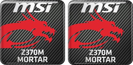 Picture of MSi  Z370M Mortar Gel Badges