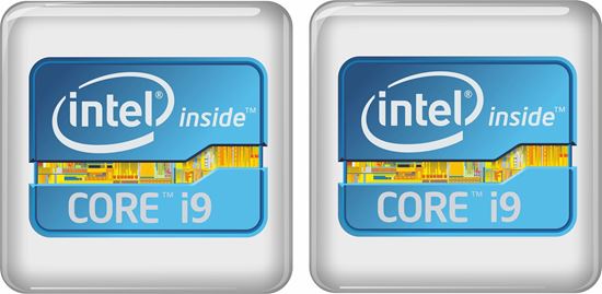 Picture of Intel Core i9 Badges