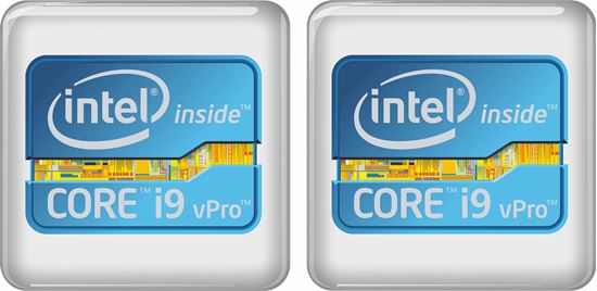 Picture of Intel Core i9 vPro Badges