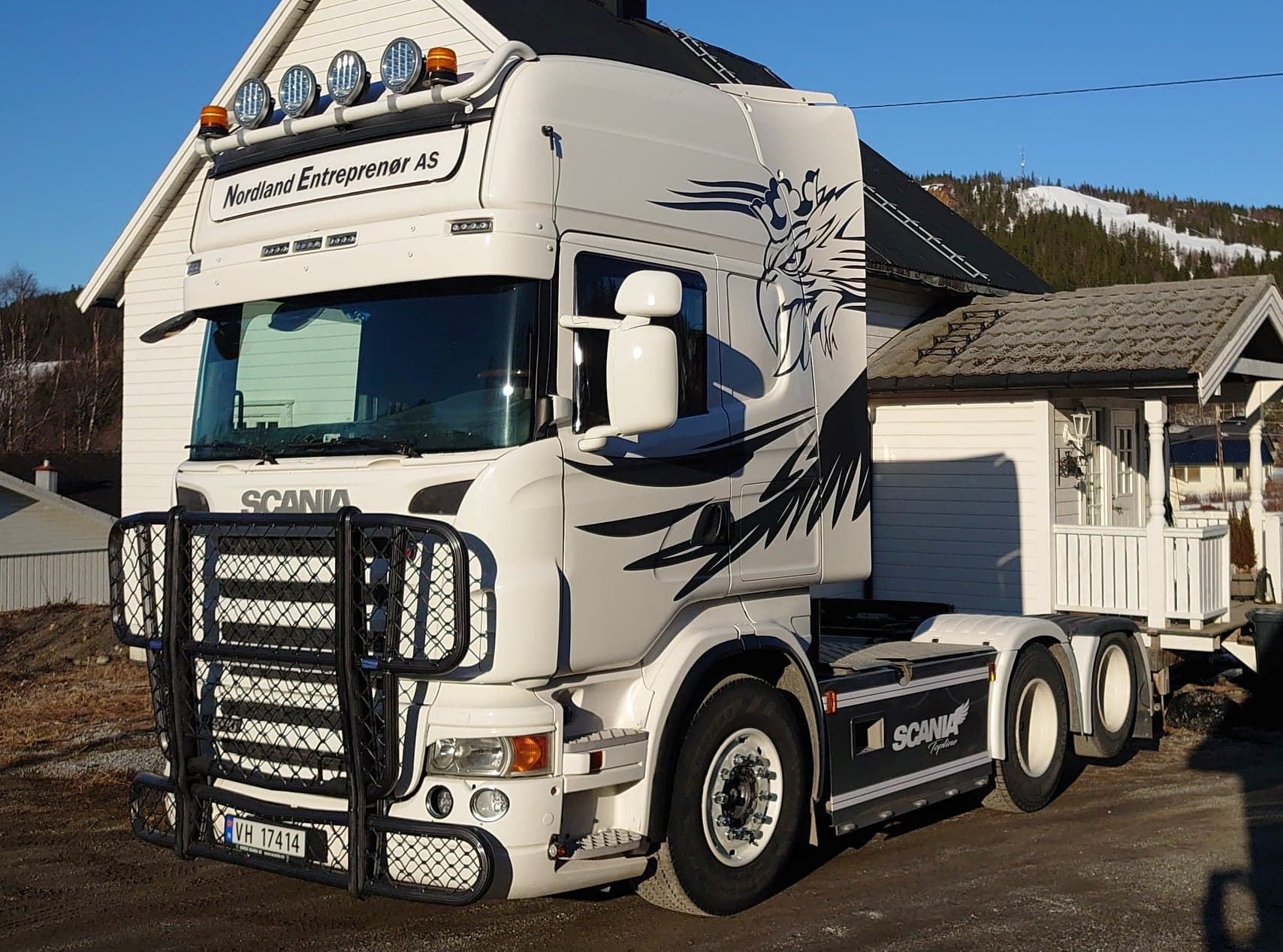 Zen Graphics - Scania Griffin Panel Edge Decals / Stickers