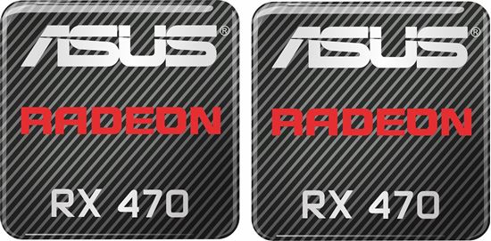 Picture of Asus Radeon RX 470 Gel Badges