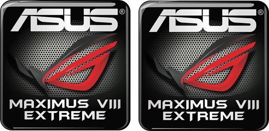 Picture of Asus Maximus VIII Extreme Gel Badges