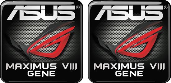 Picture of Asus Maximus VIII Gene Gel Badge