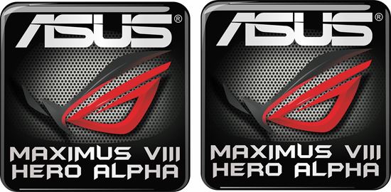 Picture of Asus Maximus VIII Hero Alpha Gel Badges