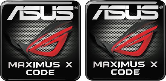 Picture of Asus Maximus X Code Gel Badges