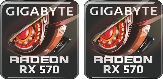 Picture of Gigabyte Radeon RX 570 Gel Badges