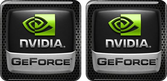 Picture of Nivida GeForce Gel Badges