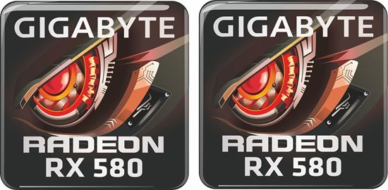 Picture of Gigabyte Radeon RX 580 Gel Badges