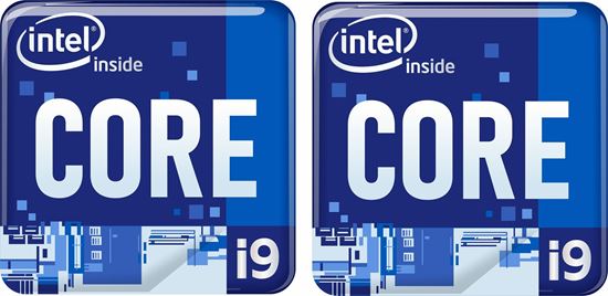 Picture of Intel Core i9 Badges