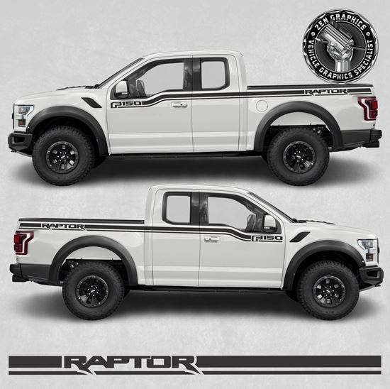 Picture of F-150 Raptor side Stripes