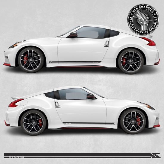 Picture of 370Z Nismo side Stripes