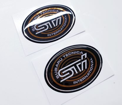 Picture of Impreza STi adhesive Wing / Fender Badges