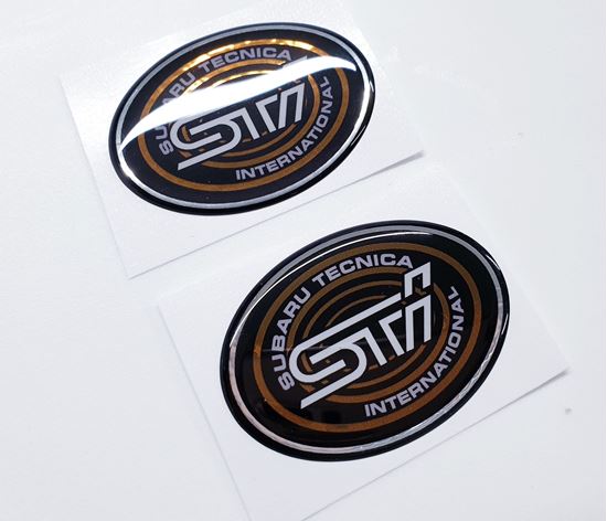 Picture of Impreza STi adhesive Wing / Fender Badges