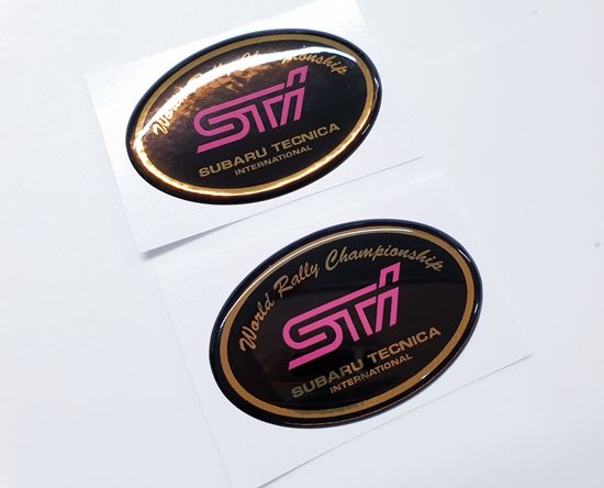 Picture of Impreza STi adhesive Wing / Fender Badges