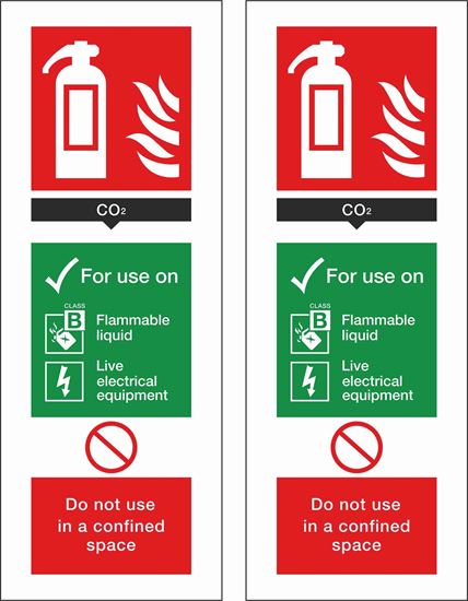 Picture of Fire action CO2 Decals / Stickers