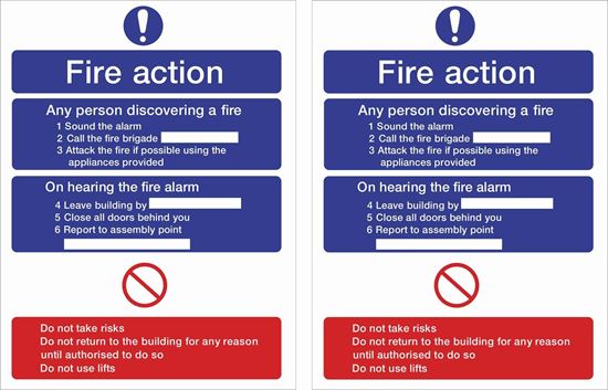 Picture of Fire action Decals / Stickers