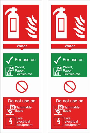 Picture of Fire action Water Decals / Stickers