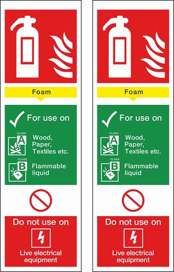 Picture of Fire action Foam Decals / Stickers