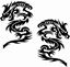 Picture of Dragon Decals / Stickers