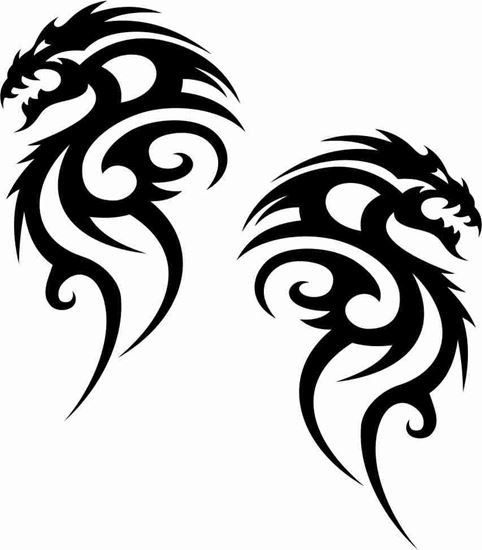 Picture of Dragon Decals / Stickers