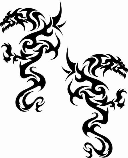 Picture of Dragon Decals / Stickers