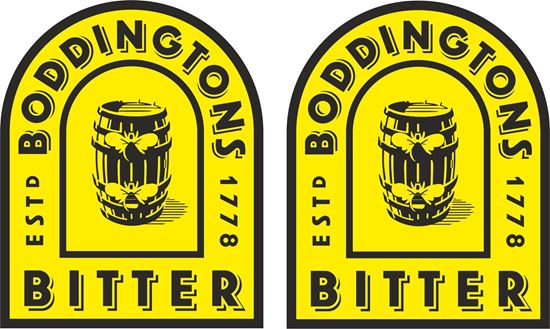 Picture of Boddingtons Bitter Decals / Stickers