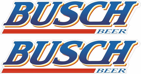 Picture of Busch Beer Decals / Stickers
