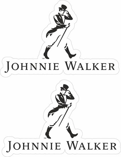 Picture of Johnnie Walker Decals / Stickers