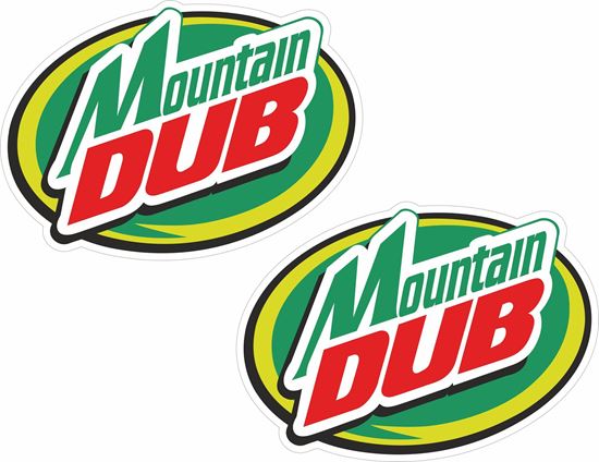 Picture of Mountain Dub Decals / Stickers