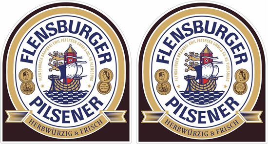 Picture of Flensburger Pilsener Decals / Stickers