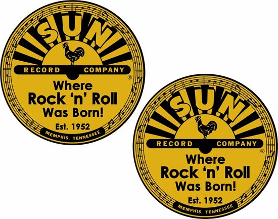 Picture of Sun Record Company Decals / Stickers