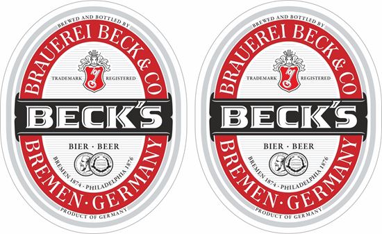 Picture of Beck's Decals / Stickers