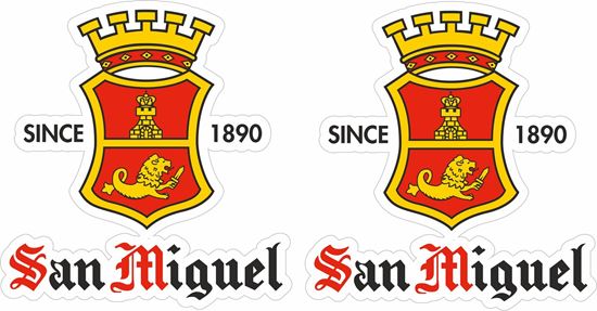 Picture of San Miguel Decals / Stickers