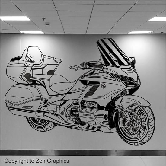 Picture of Goldwing 2018  Wall Art sticker