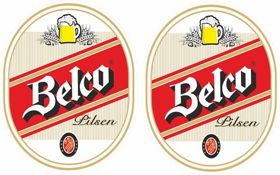 Picture of Belco Pilsen Decals / Stickers
