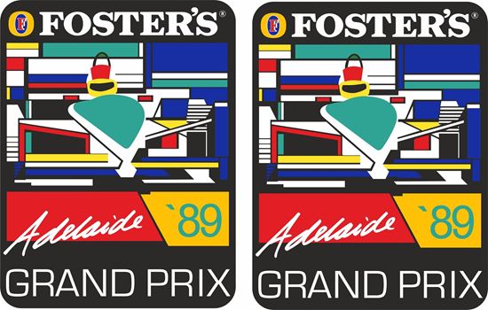 Picture of Foster's Adelaide 89 Decals / Stickers