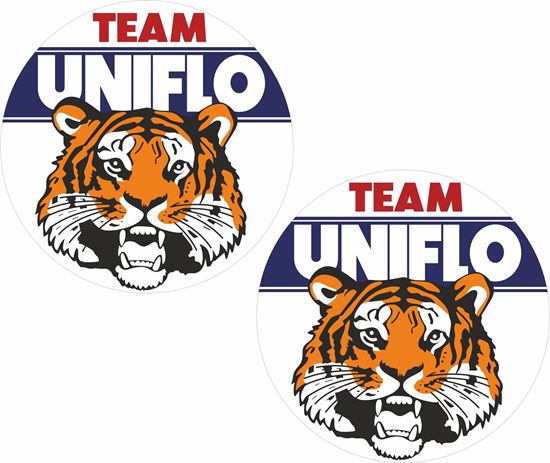 Picture of ESSO Team Uniflow Decals / Stickers